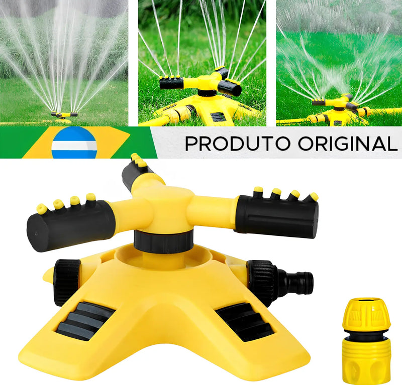 Aspersor Irrigacão Para Jardim e Gramado Econômico Sprinkler 360° (Leve 2 e Pague menos)
